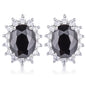 Petite Royal Oval Earrings