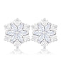 Marquise Snowflake Earrings