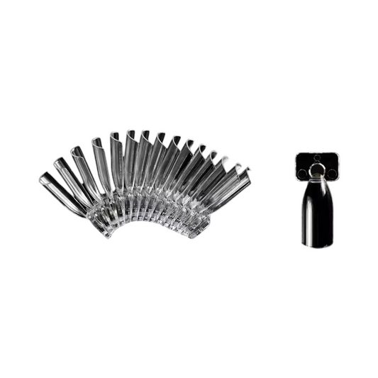 50pc Magnetic Nail Tips for practice