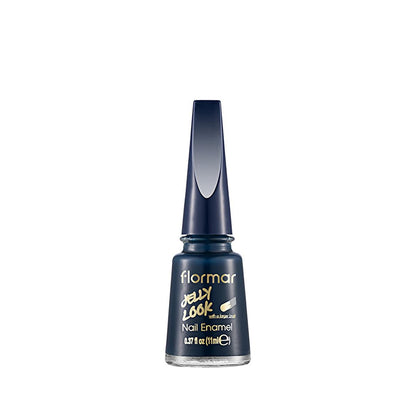 Flormar Jelly Look Ocean Blue Nail Polish: High-Shine, Long-Lasting Gel Effect