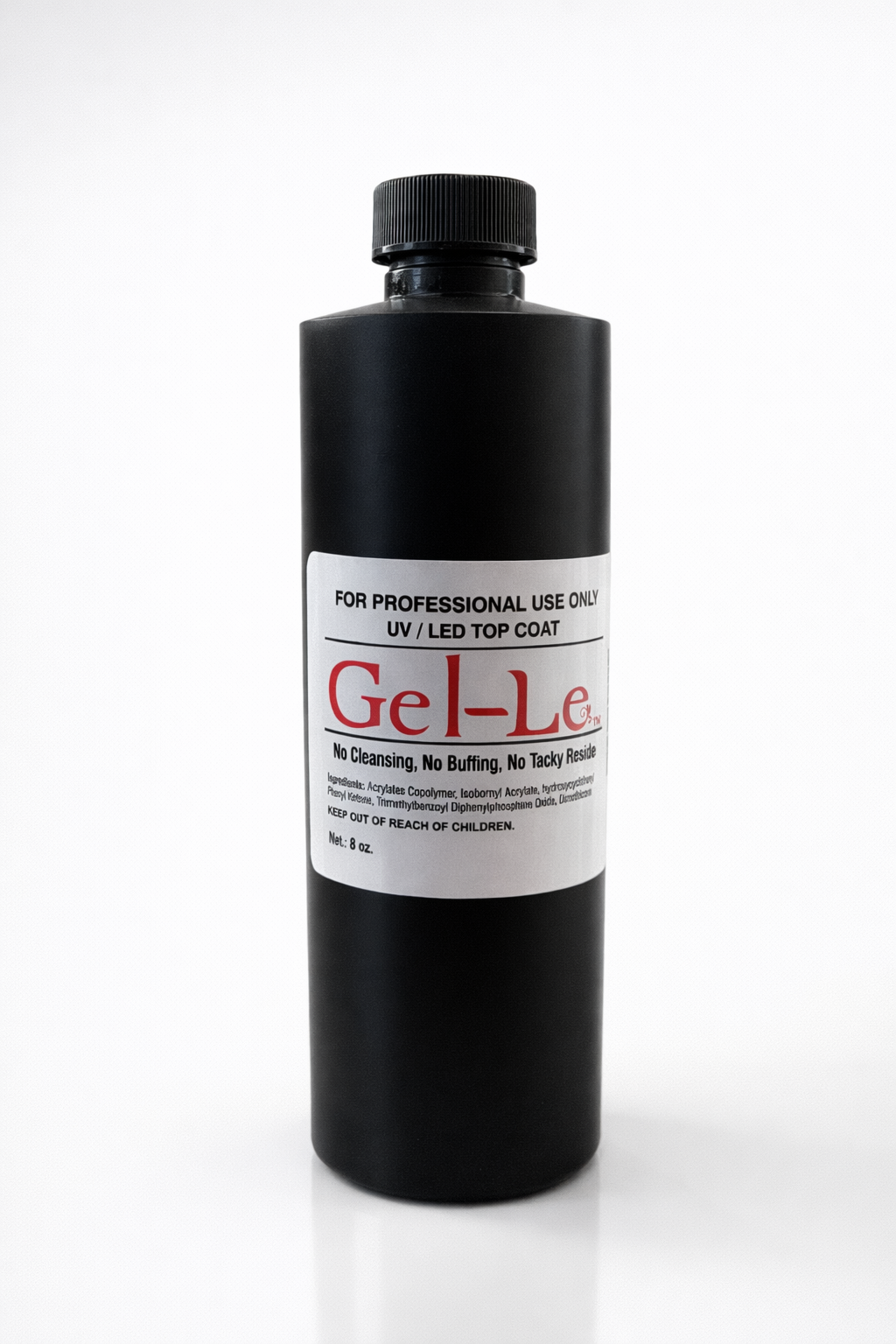 Gel-Le - Non-Cleansing Top Coat .5oz(Gel)