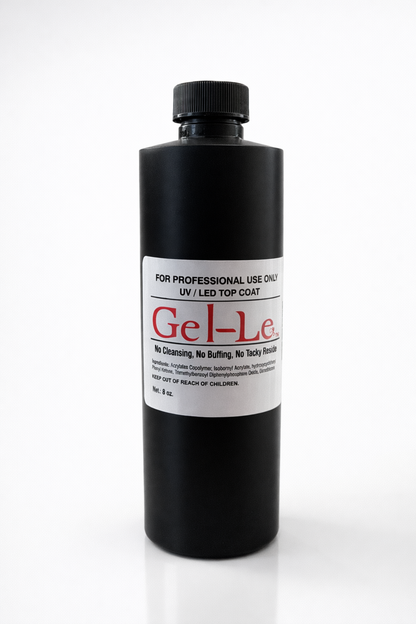 Gel-Le - Non-Cleansing Top Coat .5oz(Gel)