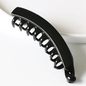 Fashion Large Banana Hair Clips Solid Color Frosted Hair Claws Classic Women Non-Slip Ponytail Barrettes Hairpins for Fine Hairs