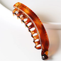 Fashion Large Banana Hair Clips Solid Color Frosted Hair Claws Classic Women Non-Slip Ponytail Barrettes Hairpins for Fine Hairs