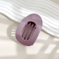 Fashion Oval Hair Claw Clip for Women New Design Leopard Matte Curved Flat Styling Barrettes Acrylic Lying down Hair Accessories
