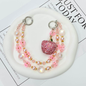 Fruit Bag Accessories,Decorated Handbag Strap, Fashionable Elegant Chain Strap for Handbag, Shoulder Crossbody Bag, Short Handle Replacement Charms
