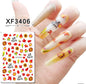 Fall Nail Sticker  XF3406