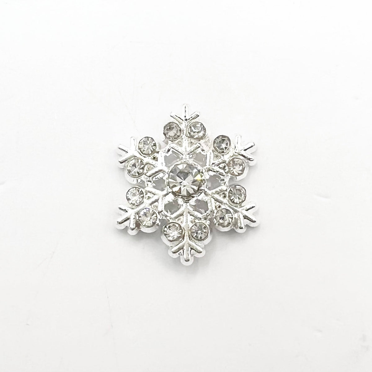 Queen - Nail Charms 10pc - #242 Silver Snowflakes