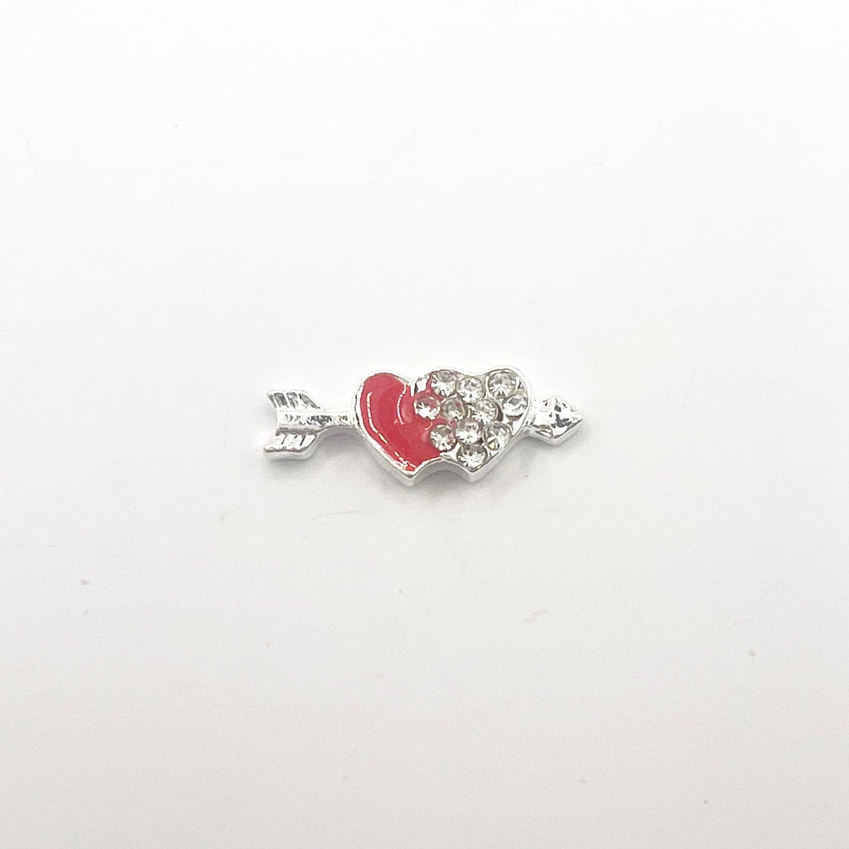 Queen - Nail Charms 10pc - #201 Silver Cupid’s Arrows
