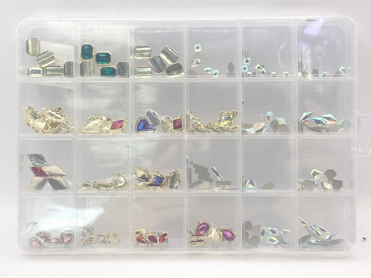 Gel-Le - Luxury Charm/Rhinestone Kit 170pc