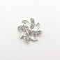 Queen - Nail Charms 10pc - #224 Silver Crystal Fans