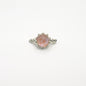 Queen - Nail Charms 10pc - #215 Gold Orange Pearl Half Rings