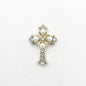 Queen - Nail Charms 10pc - #388 Gold Pearl Crosses