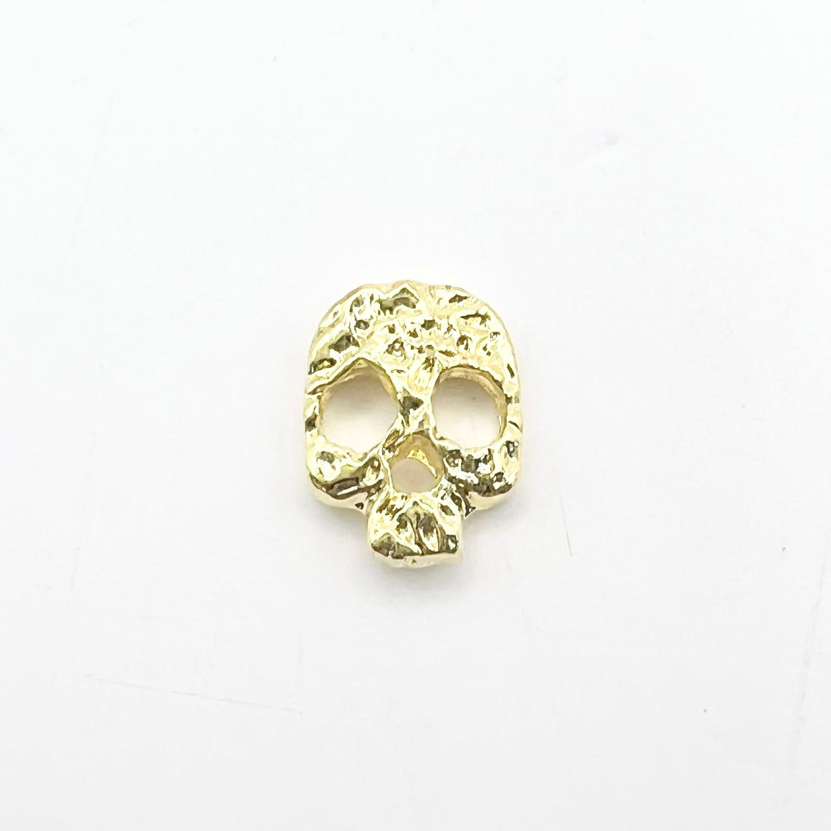 Queen - Nail Charms 10pc - #398 Gold Skulls