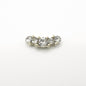 Queen - Nail Charms 10pc - #209 Gold Straight Crystal Border Accessories