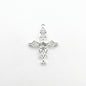 Queen - Nail Charms 10pc - #378 Silver Plus Crosses