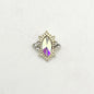 Queen - Nail Charms 10pc - #005 Gold Iridescent Ovals