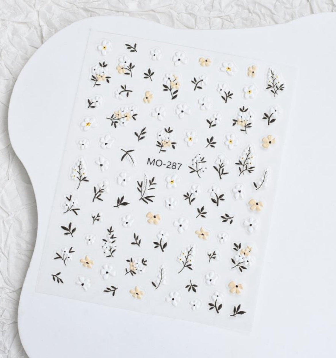 Natural Flower Stickers - MO-287