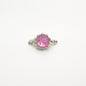 Queen - Nail Charms 10pc - #214 Gold Pink Pearl Half Rings