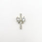 Queen - Nail Charms 10pc - #389 Gold Bow Crosses