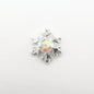 Queen - Nail Charms 10pc - #248 Silver Small Gem Snowflakes