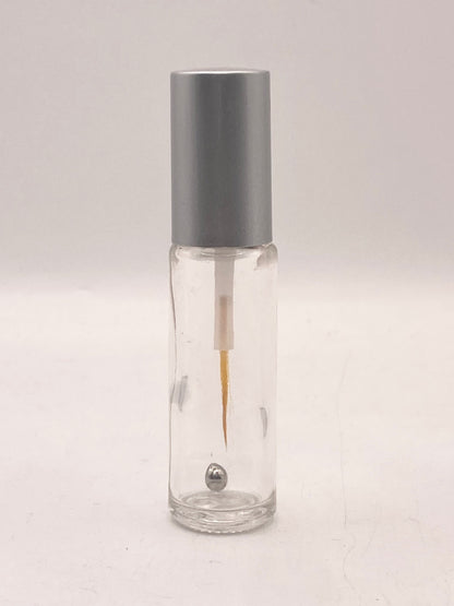 Empty Nail Art Bottle - Gray Cap