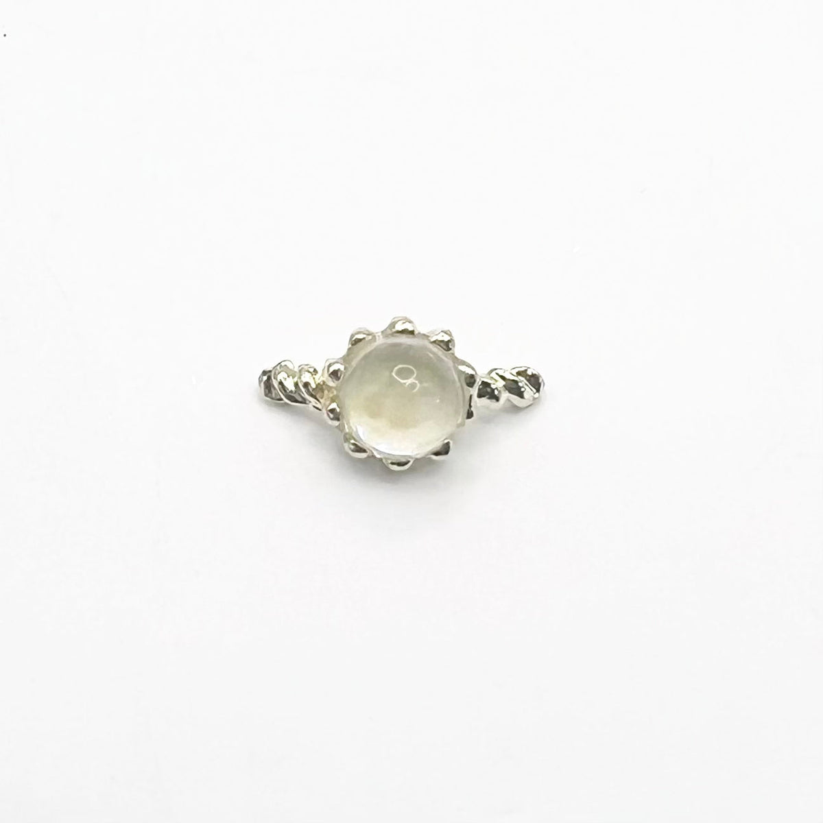 Queen - Nail Charms 10pc - #211 Gold Pearl Half Rings