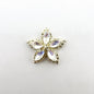Queen - Nail Charms 10pc - #277 Gold Iridescent Gem Stars