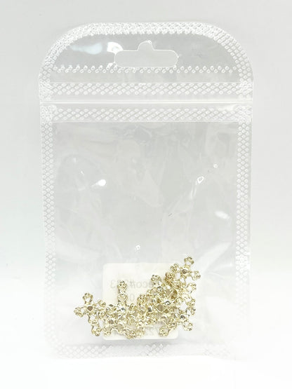 Queen - Nail Charms 10pc - #383 Gold Crosses