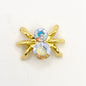 Queen - Nail Charms 10pc - #076 Gold Iridescent Ants