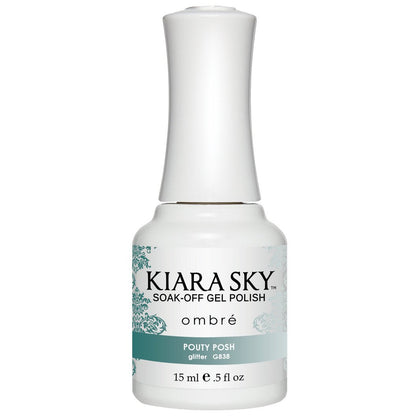 Kiara Sky Ombre' (MOOD) - 838 Pouty Posh (Gel)(Limited)