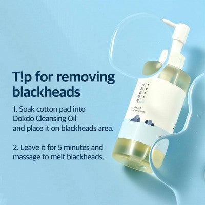 Round Lab 1025 Dokdo Cleansing Oil Korean Skincare 200ml - Imperfect Box