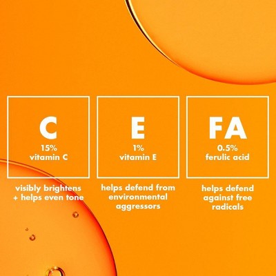 e.l.f. SKIN Bright Icon Vitamin C + E + Ferulic Face Serum 1 fl oz - Imperfect Box
