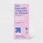 Hair Regrowth Treatment with Minoxidil 5% Topical Aerosol for Women 2pk/2.11oz up&up - Imperfect Box