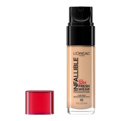 L'Oreal Paris Infallible 32HR Fresh Wear Foundation with SPF 25 460 Golden Beige 1 fl oz - New