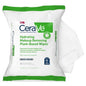 CeraVe Hydrating Makeup Remover Wipes, Plant Based Facial Cleansing Wipes 25ct - Imperfect Container