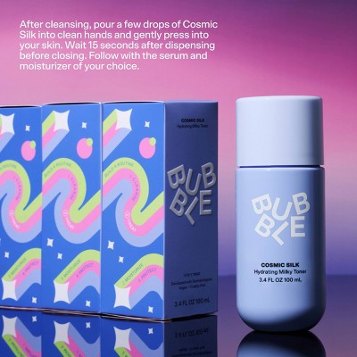 Bubble Skincare Cosmic Silk Hydrating Milky Toner 3.4 fl oz - Missing Box