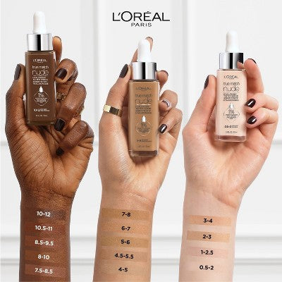 L'Oreal Paris True Match Hyaluronic Tinted Serum Skincare Hybrid 3-4 Light Medium - Imperfect Container