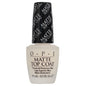 OPI Nail Treatment Matte Top Coat Clear 0.5 fl oz - Imperfect Container