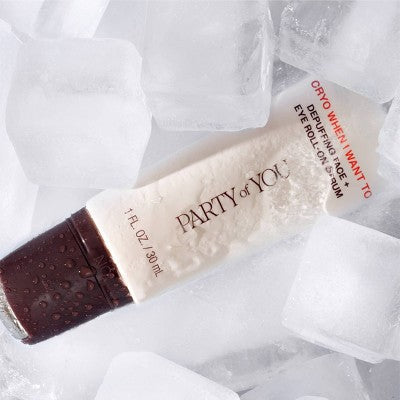 Party of You Puffy Face + Under Eye Caffeine Serum Cryo When I Want To 1oz - Imperfect Box