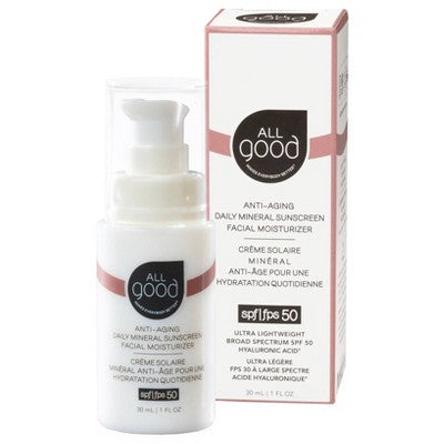 All Good Daily Facial Moisturizer SPF 50 1oz - Imperfect Box