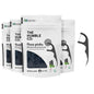 The Humble Co. Plant-Based Dental Floss Picks Charcoal 50ct/4pk - Imperfect Box