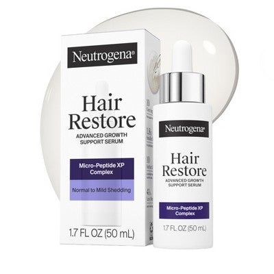 Neutrogena Restore Advanced Growth Support Hair Serum 1.7 fl. oz - Imperfect Box