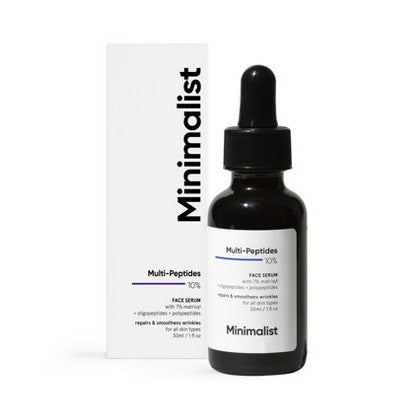 Minimalist Multi-Peptides 10% Face Serum 1 fl oz. - Missing Box