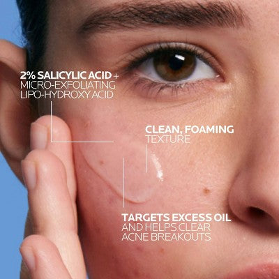 La Roche Posay Effaclar Acne Face Cleanser Medicated Gel 6.76 fl oz - New