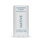 Native Solid Deodorant for Men Cashmere & Rain Aluminum-Free 2.65oz - New