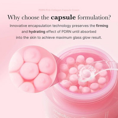 medicube PDRN Pink Collagen Capsule Cream Korean Skincare 1.94oz - Missing Box