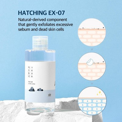 Round Lab 1025 Dokdo Toner Korean Skincare 200ml - Imperfect Box