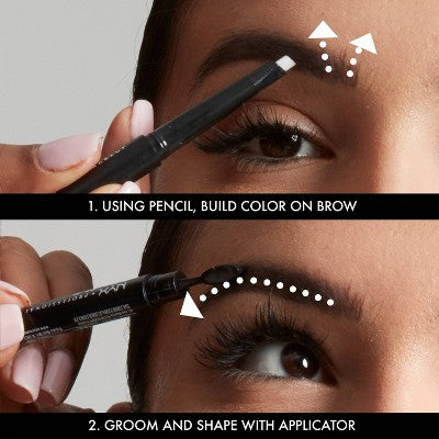 NYX Professional Makeup Fill & Fluff Eyebrow Pomade Pencil Blonde 0.007oz - New