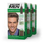Just For Men Shampoo In Color Gray Hair Coloring for Men 3pk - Imperfect Box